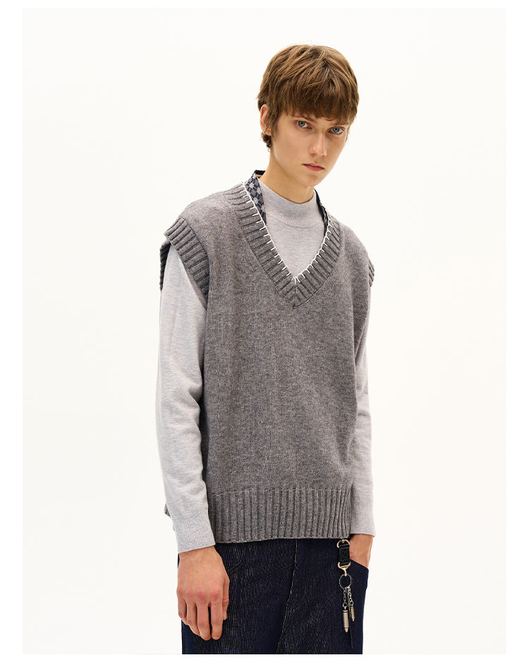 MADWITCH KNIT VEST WAISTCOAT #27384