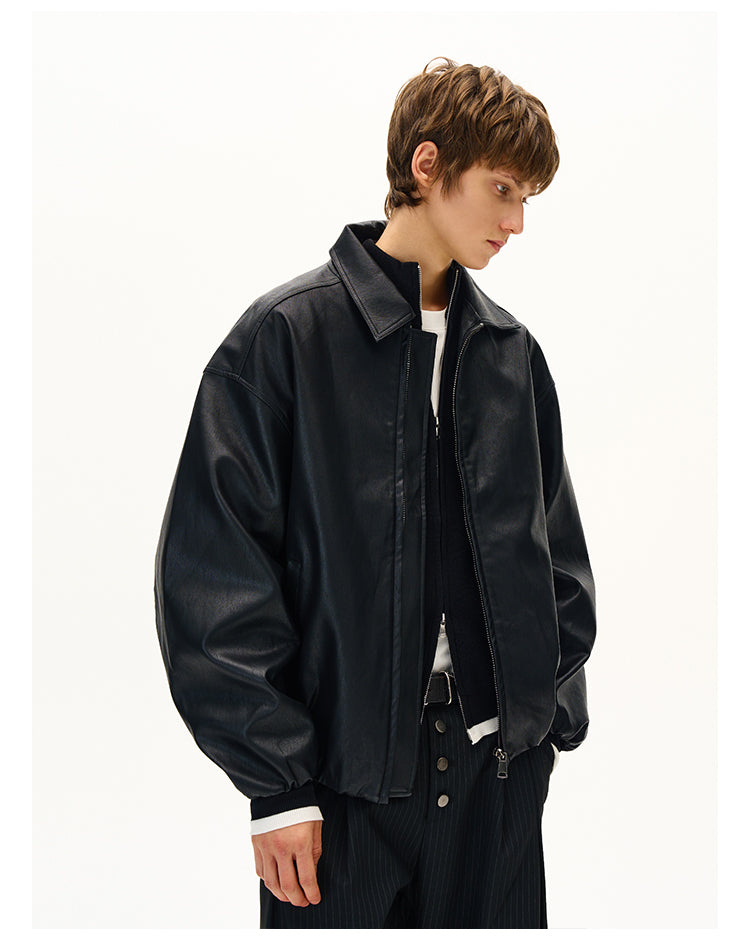 MADWITCH MOTORCYCLE PU LEATHER JACKET #AW25070