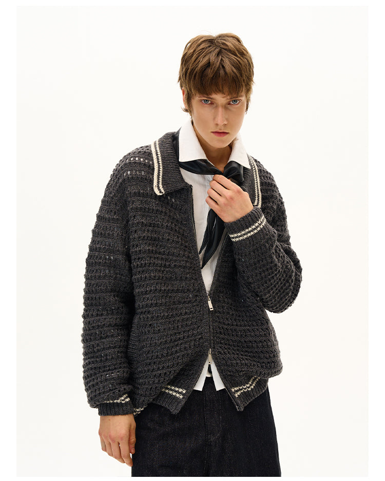 MADWITCH WOOL KNIT BLAZER #72592
