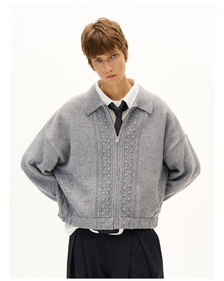 MADWITCH OLD MONEY KNIT BLAZER #AK066