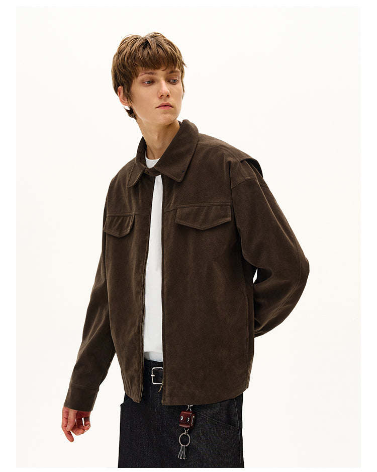 MADWITCH LAPEL SQUARE SHOULDER JACKET #C267Q25