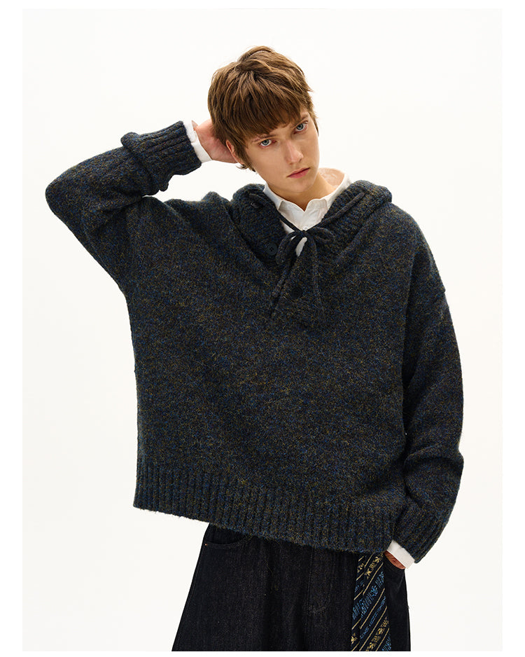 MADWITCH MOOD HOODED KNITWEAR #JY010