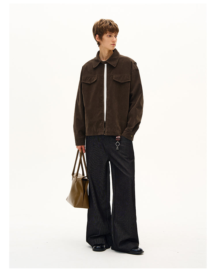 MADWITCH LAPEL SQUARE SHOULDER JACKET #C267Q25