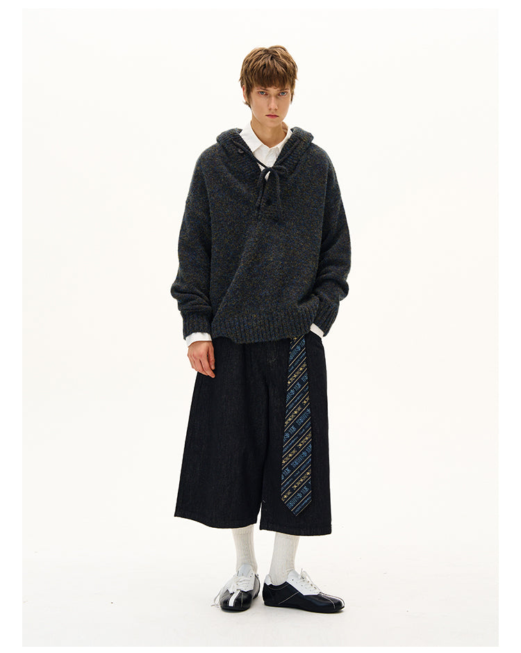 MADWITCH MOOD HOODED KNITWEAR #JY010
