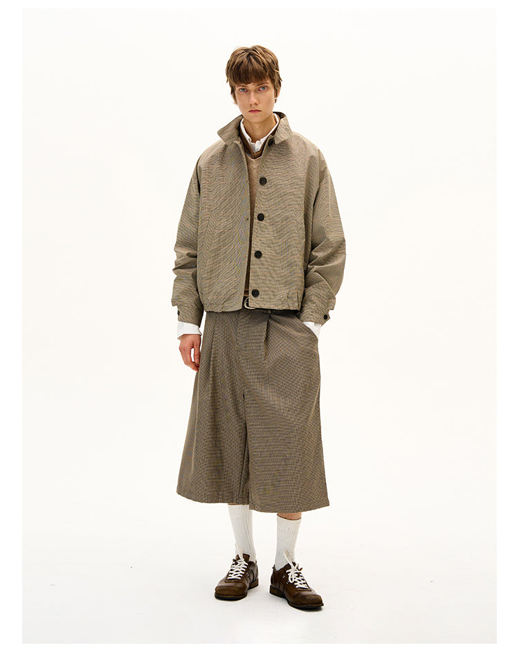 MADWITCH RETRO PLAID JACKET #R9866