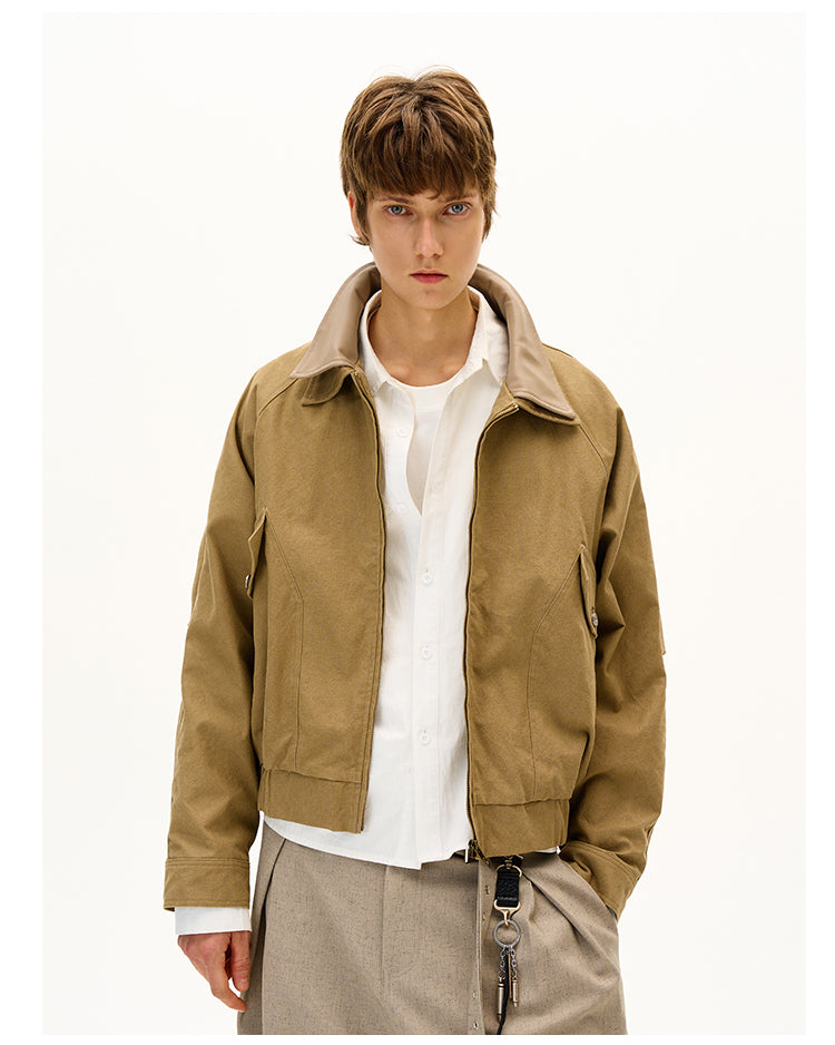 MADWITCH LAYERED NECKLINE COAT #L994