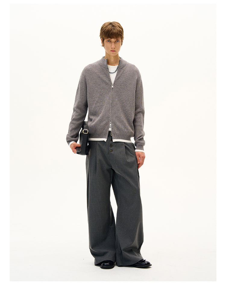 MADWITCH BUTTON-FRONT CARDIGAN COAT #MFY226