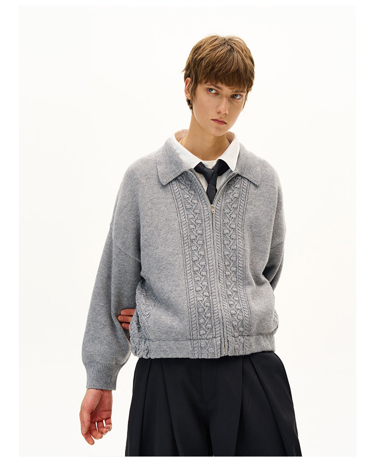 MADWITCH OLD MONEY KNIT BLAZER #AK066