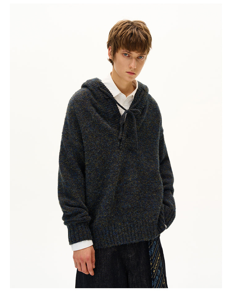 MADWITCH MOOD HOODED KNITWEAR #JY010