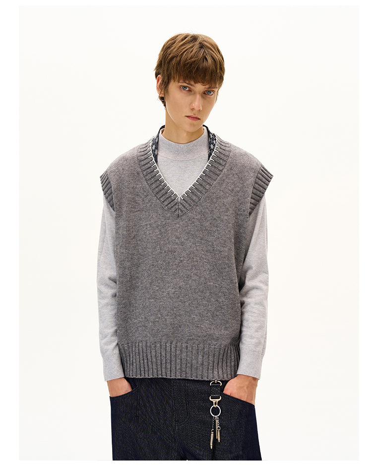 MADWITCH KNIT VEST WAISTCOAT #27384