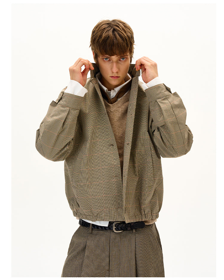 MADWITCH RETRO PLAID JACKET #R9866