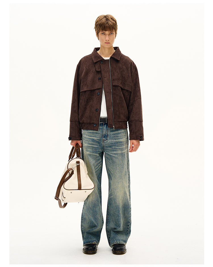 MADWITCH BUTTON-UP SAFARI JACKET #AK022