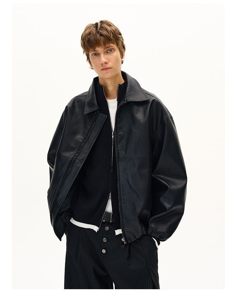 MADWITCH MOTORCYCLE PU LEATHER JACKET #AW25070