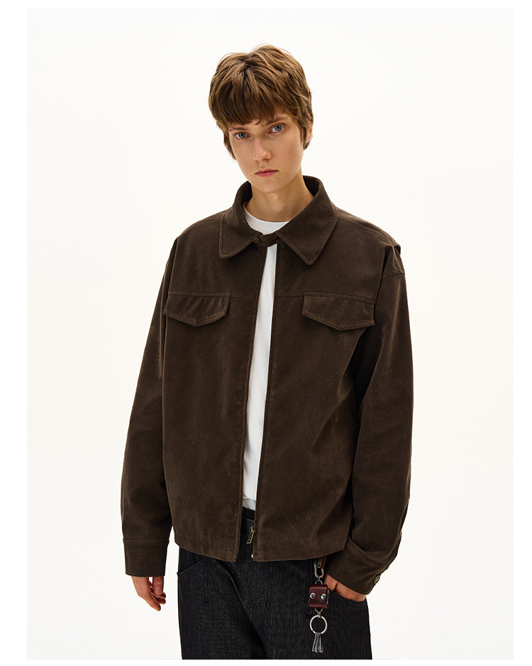 MADWITCH LAPEL SQUARE SHOULDER JACKET #C267Q25