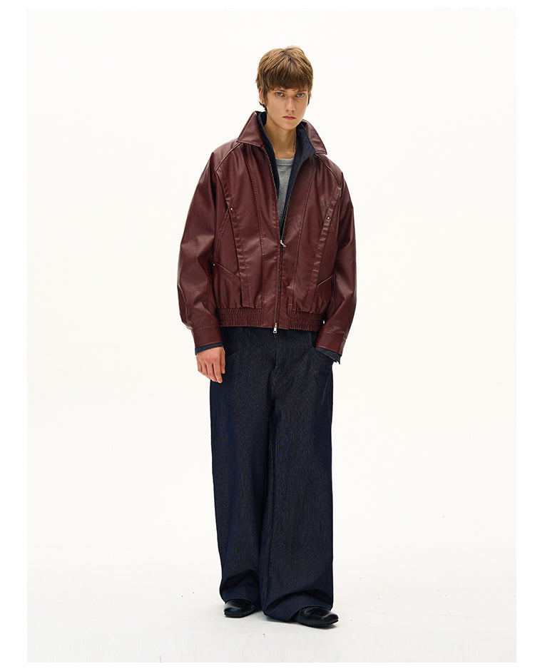 MADWITCH RETRO MOTORCYCLE COAT #C327Q25
