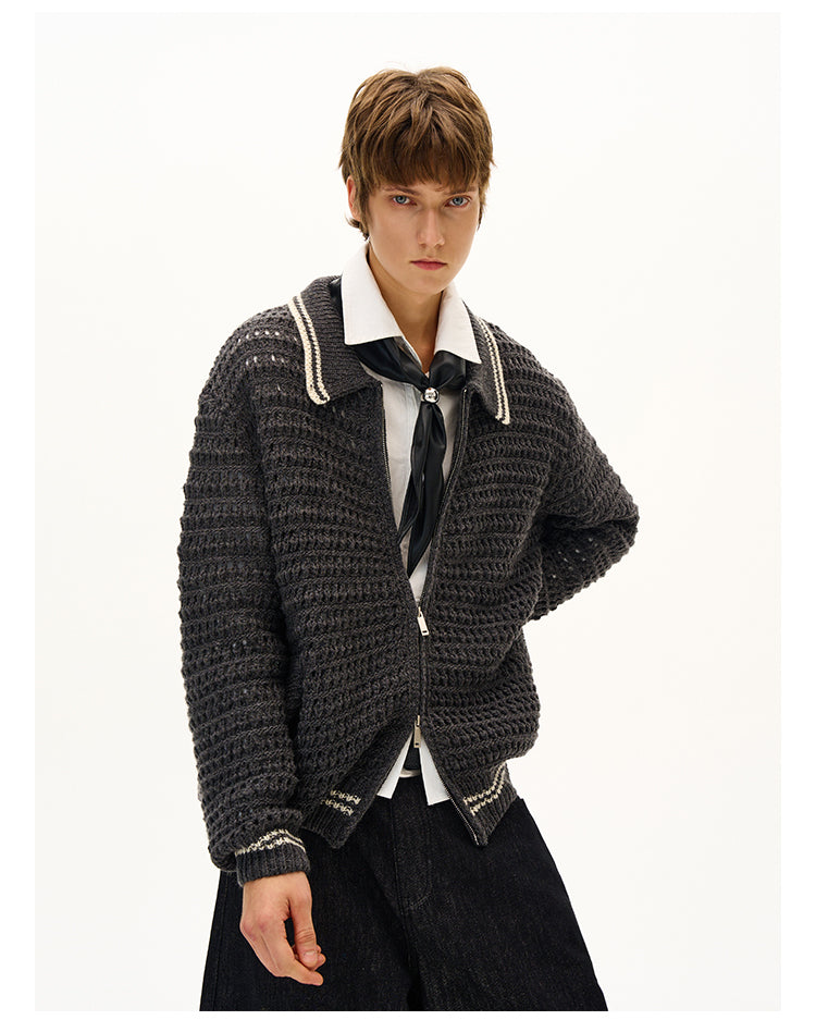 MADWITCH WOOL KNIT BLAZER #72592