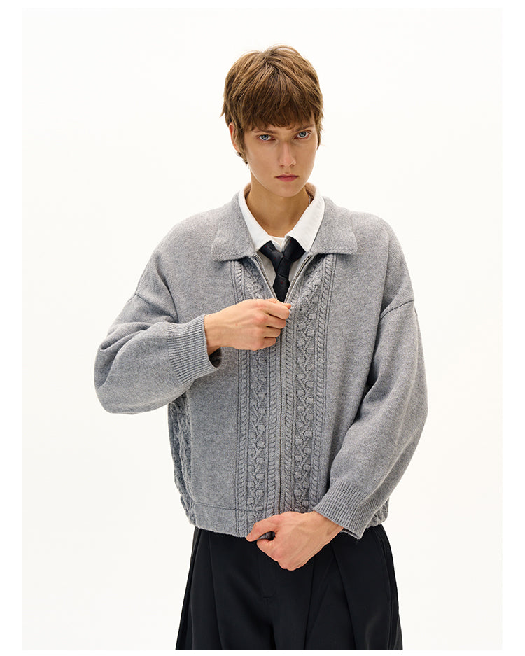 MADWITCH OLD MONEY KNIT BLAZER #AK066