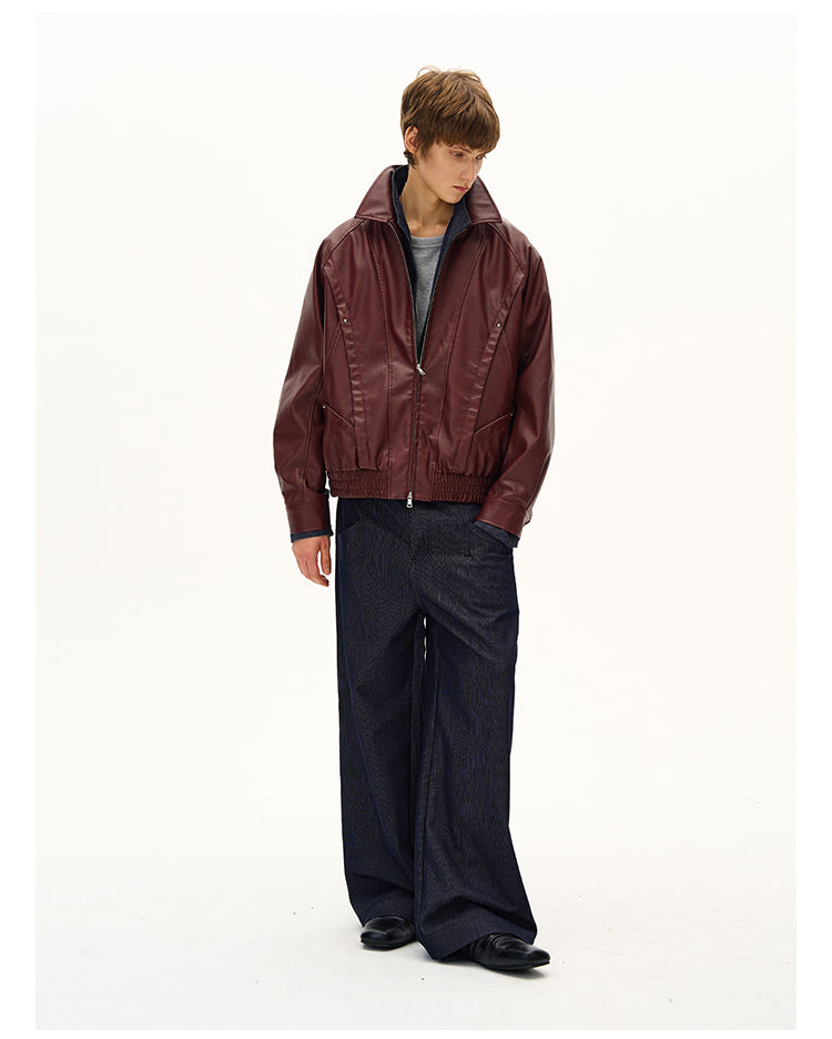 MADWITCH RETRO MOTORCYCLE COAT #C327Q25