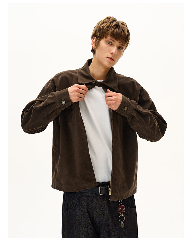 MADWITCH LAPEL SQUARE SHOULDER JACKET #C267Q25