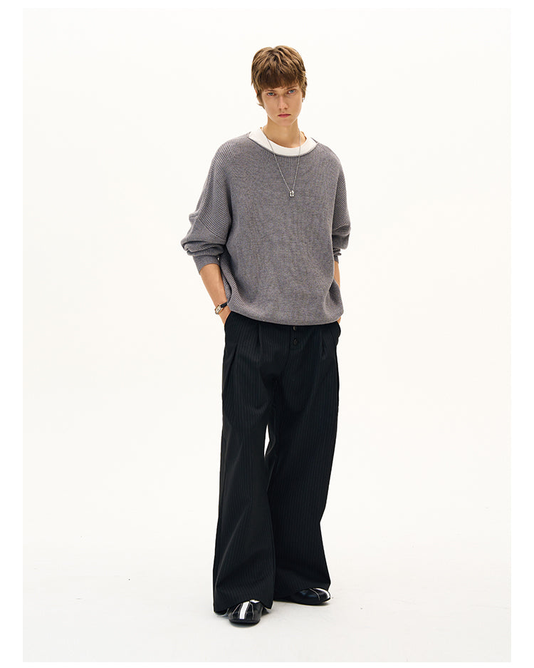 MADWITCH VERSATILE LONG SLEEVE SWEATER #27400