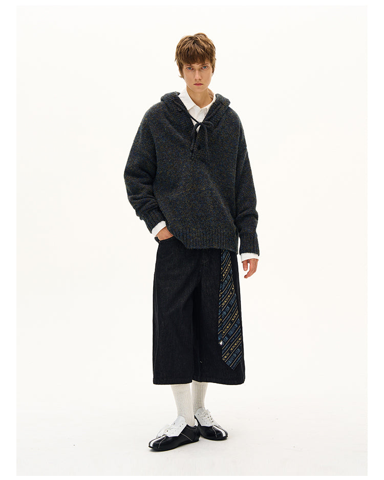 MADWITCH MOOD HOODED KNITWEAR #JY010