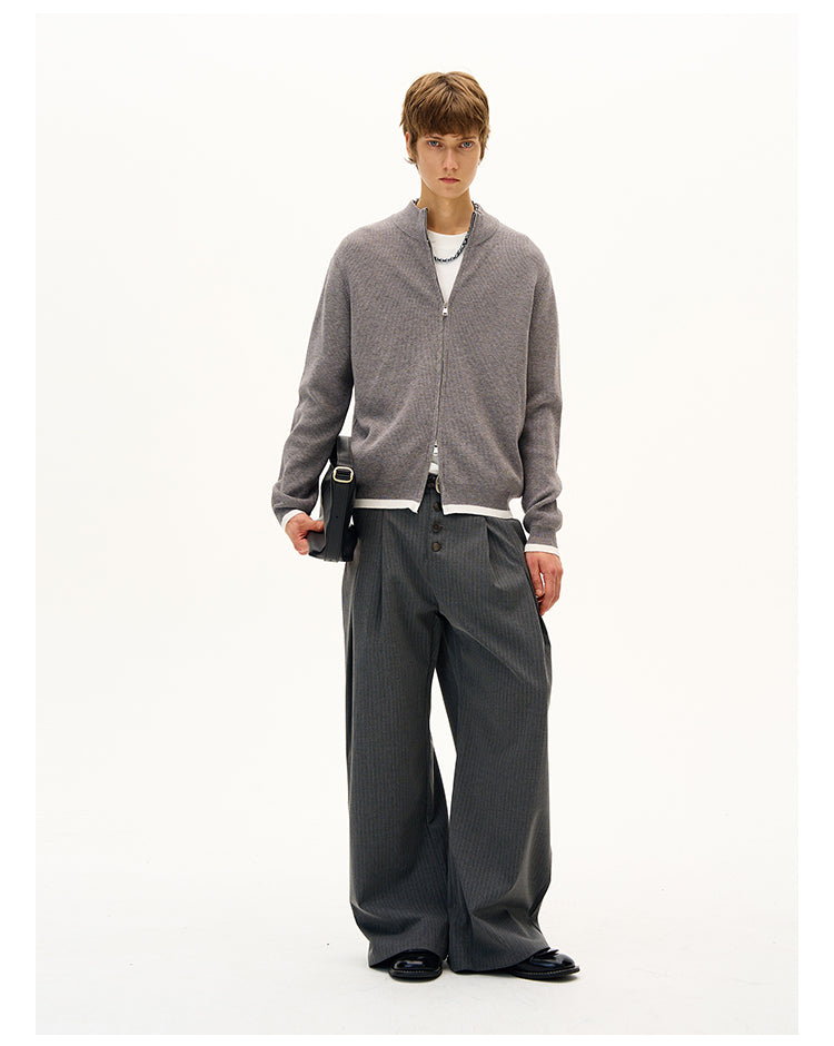 MADWITCH BUTTON-FRONT CARDIGAN COAT #MFY226