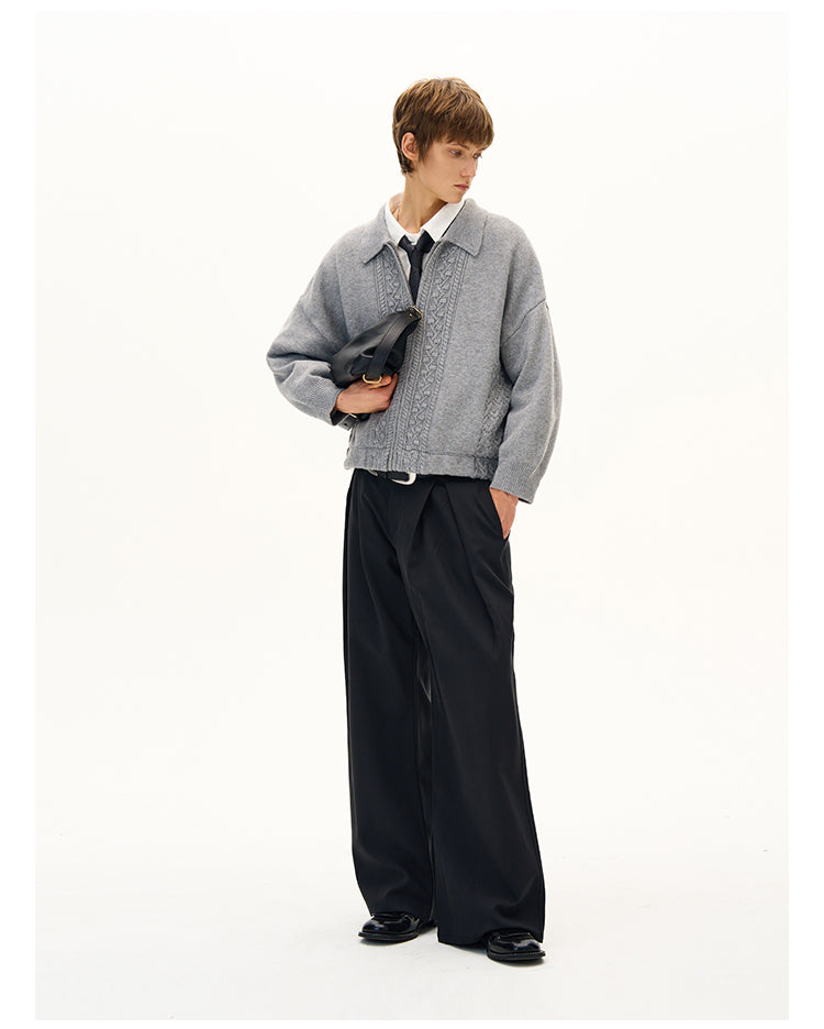 MADWITCH OLD MONEY KNIT BLAZER #AK066