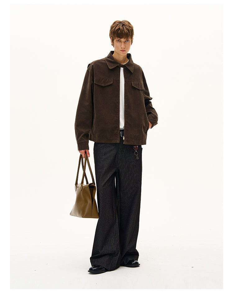 MADWITCH LAPEL SQUARE SHOULDER JACKET #C267Q25