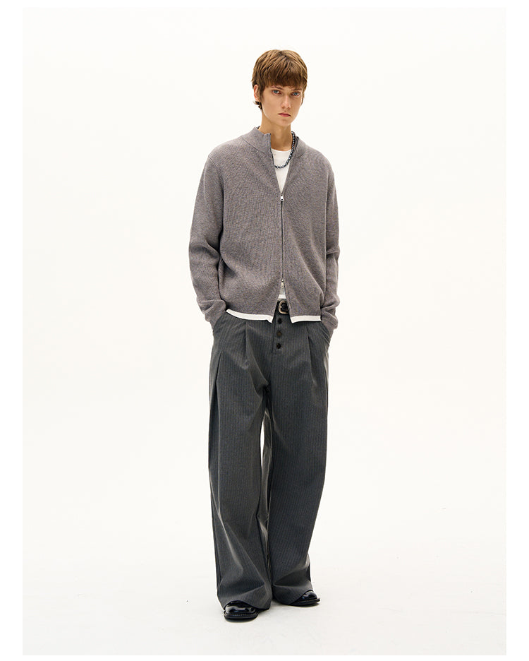 MADWITCH BUTTON-FRONT CARDIGAN COAT #MFY226