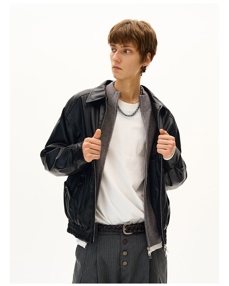 MADWITCH RETRO MOTORCYCLE COAT #C327Q25