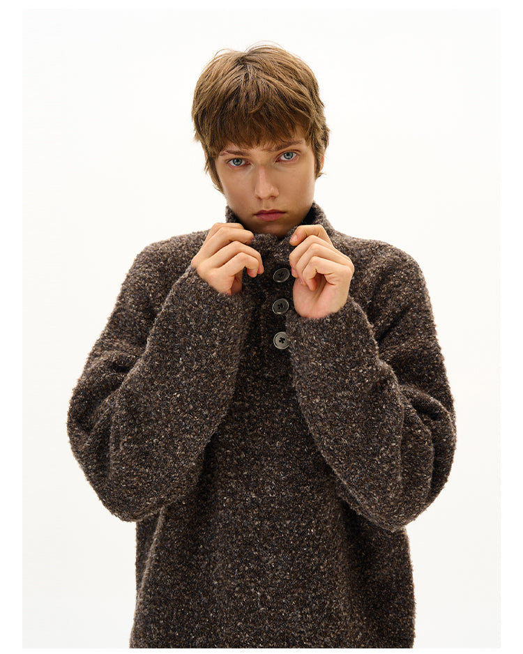 MADWITCH THERMAL KNIT SWEATER #DF8453