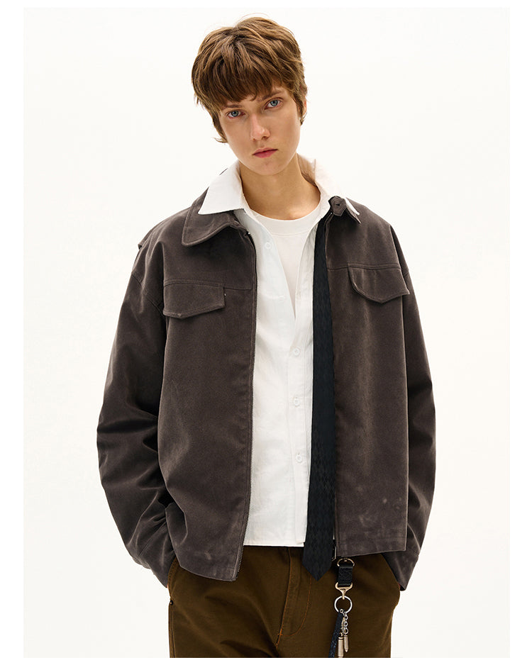 MADWITCH LAPEL SQUARE SHOULDER JACKET #C267Q25