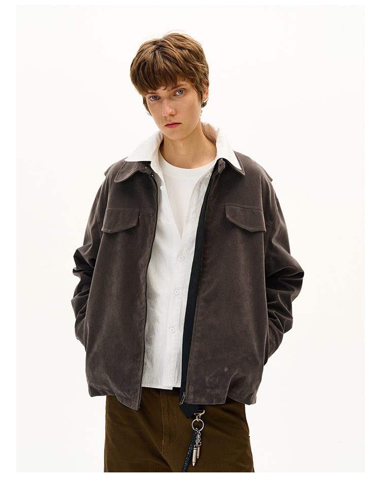 MADWITCH LAPEL SQUARE SHOULDER JACKET #C267Q25