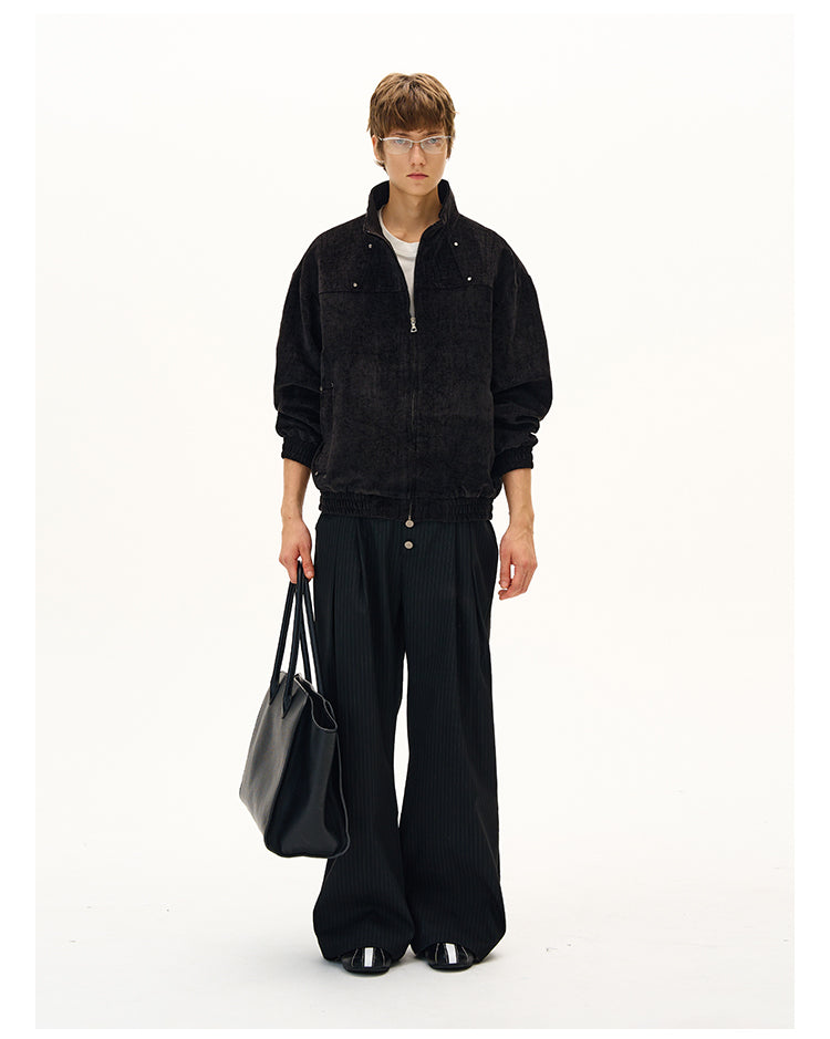 MADWITCH CASUAL VERSATILE CROP JACKET #R9867