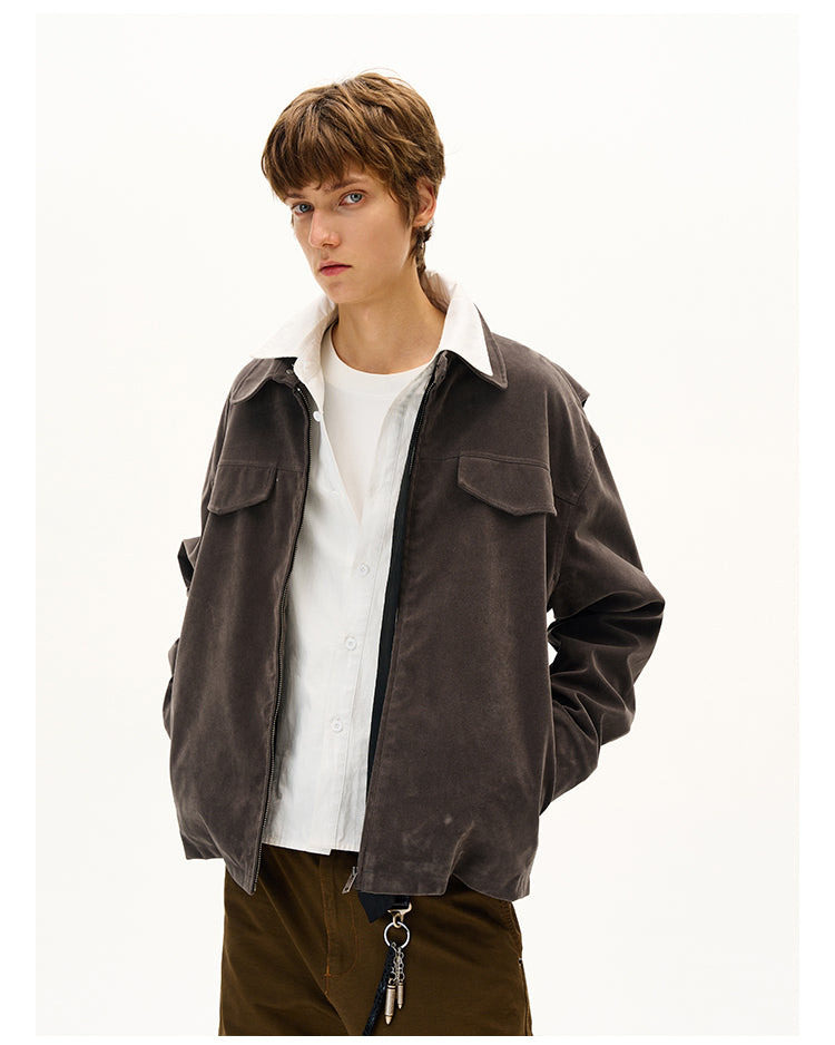 MADWITCH LAPEL SQUARE SHOULDER JACKET #C267Q25