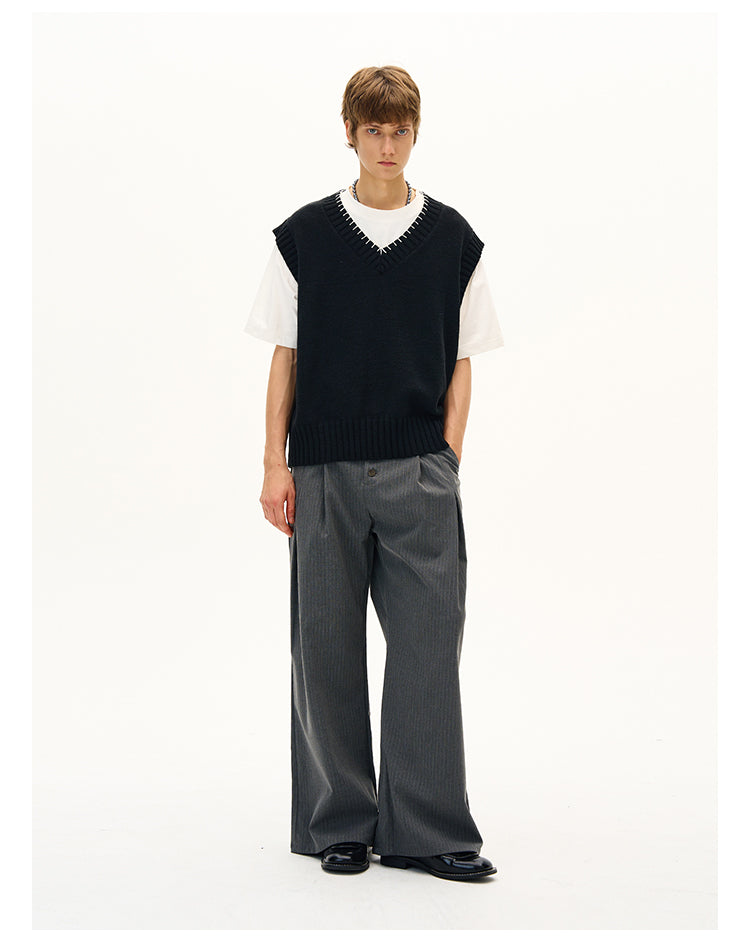 MADWITCH KNIT VEST WAISTCOAT #27384
