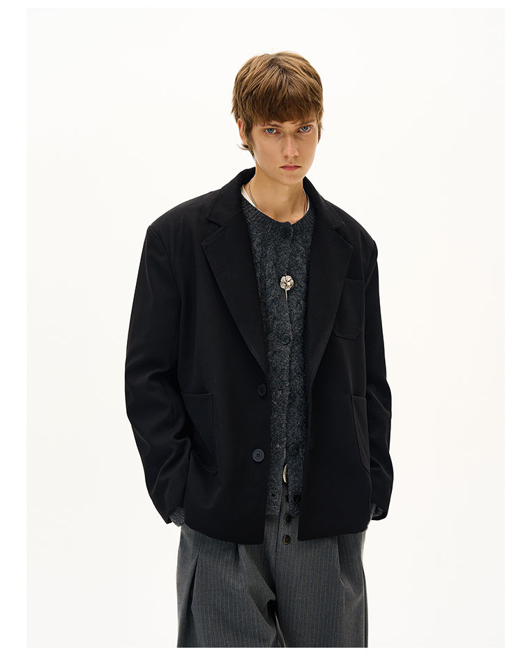 MADWITCH SOLID COLOR BLAZER #AW25048
