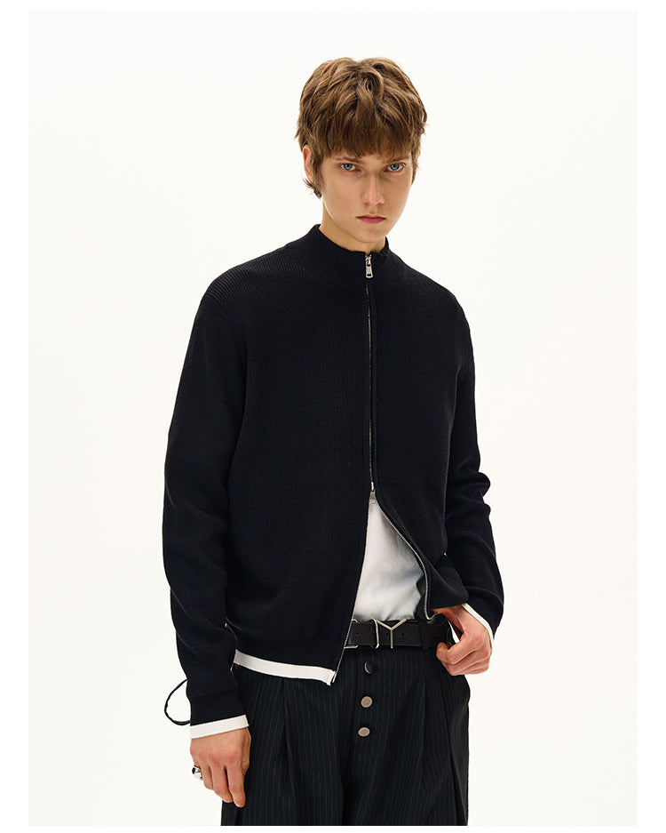 MADWITCH BUTTON-FRONT CARDIGAN COAT #MFY226