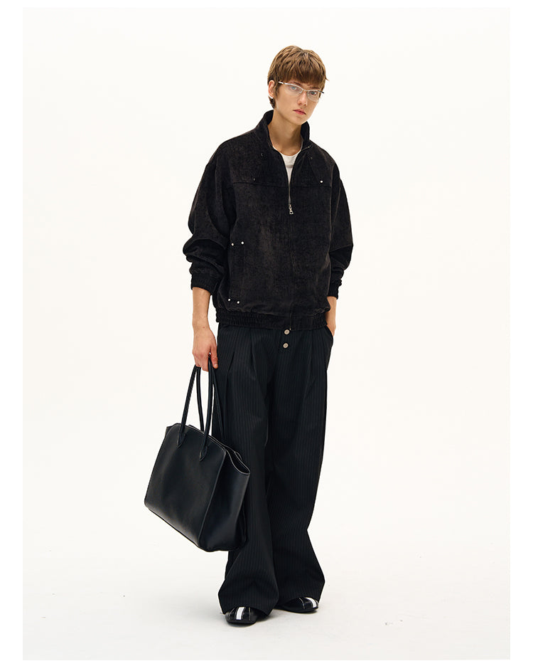 MADWITCH CASUAL VERSATILE CROP JACKET #R9867