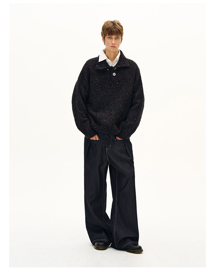 MADWITCH THERMAL KNIT SWEATER #DF8453