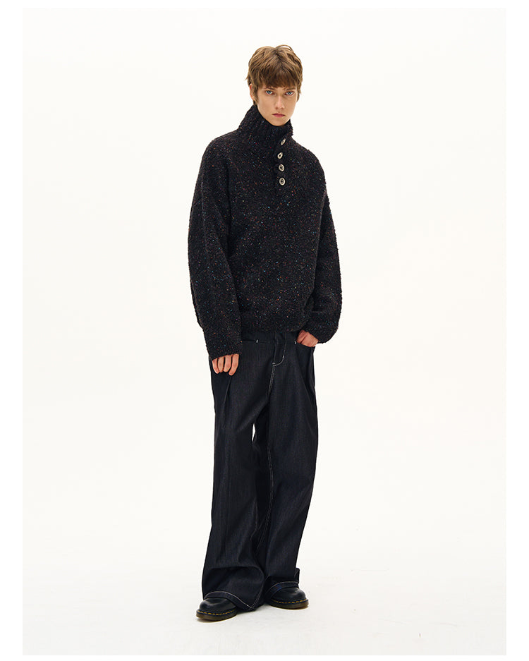 MADWITCH THERMAL KNIT SWEATER #DF8453