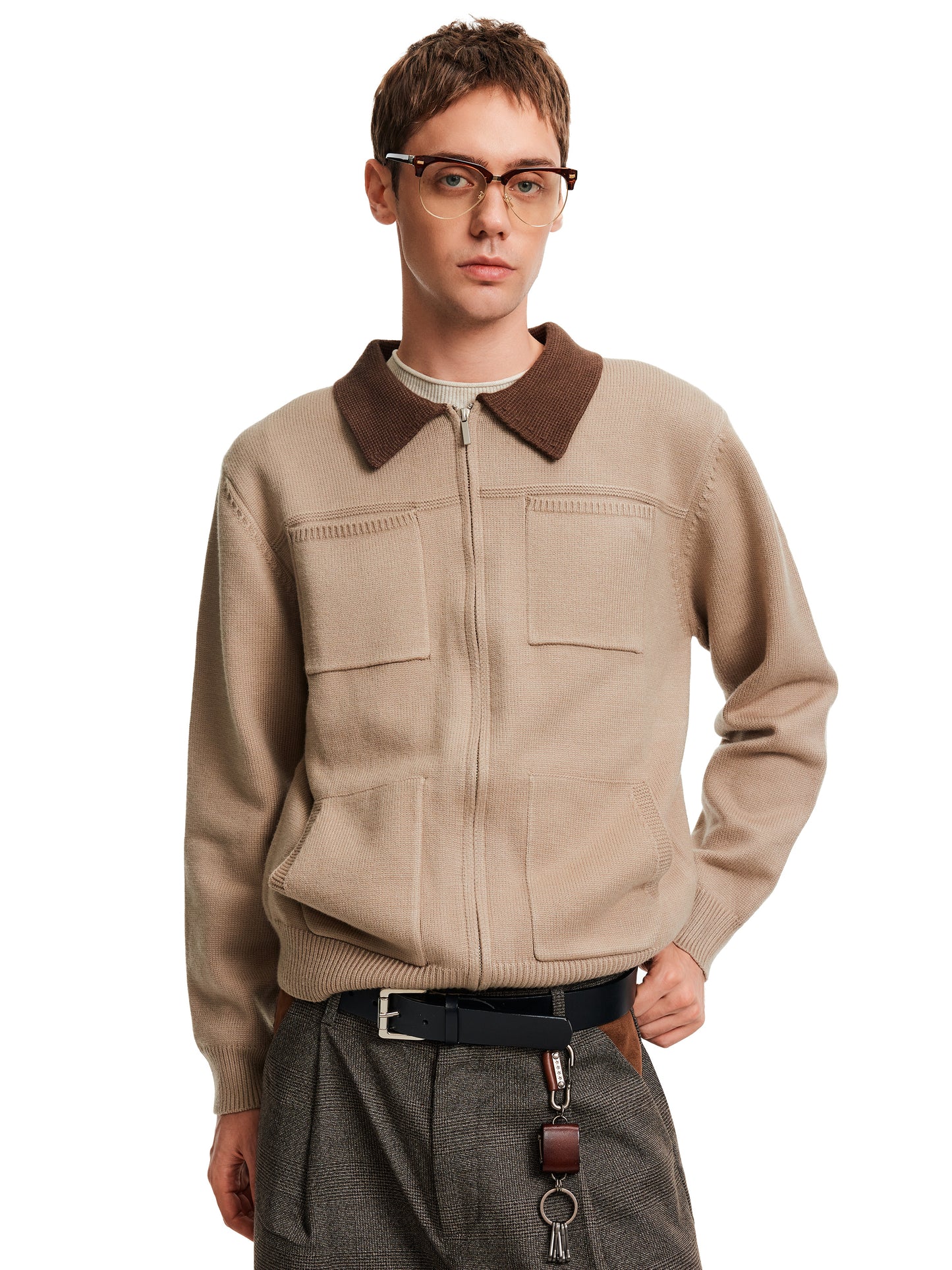 MADWITCH UTILITY HENLEY KNIT #250192
