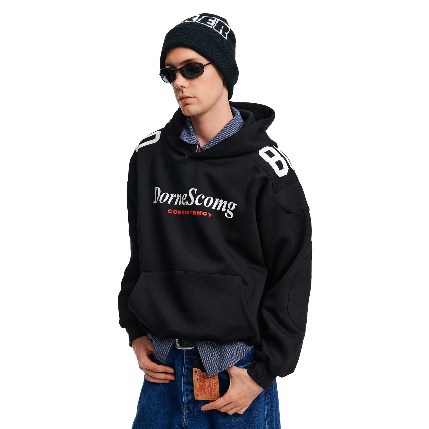 MADWITCH DECON LOGO HOODIE #AW25120