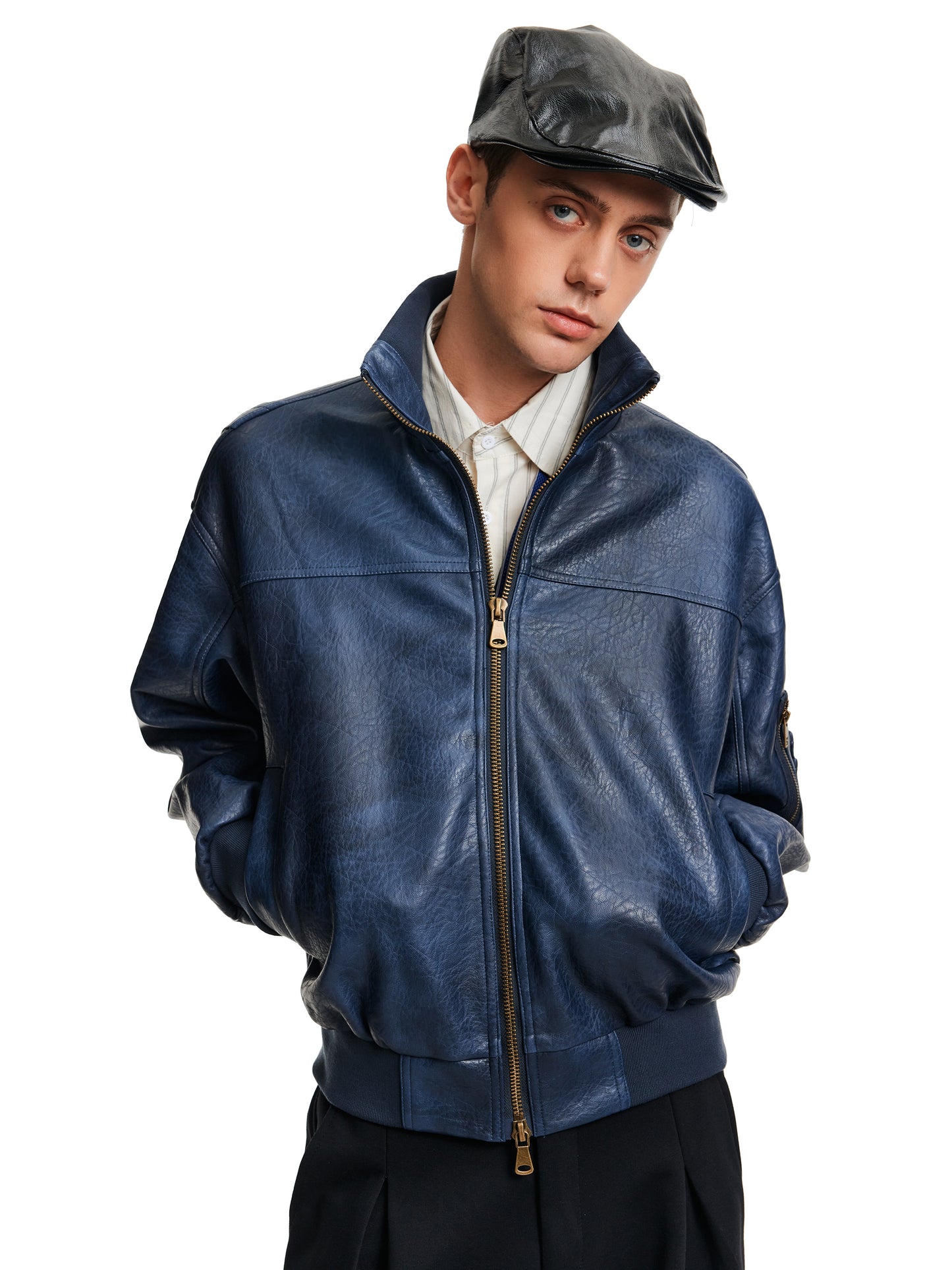 MADWITCH PATINA BOMBER COAT #256093
