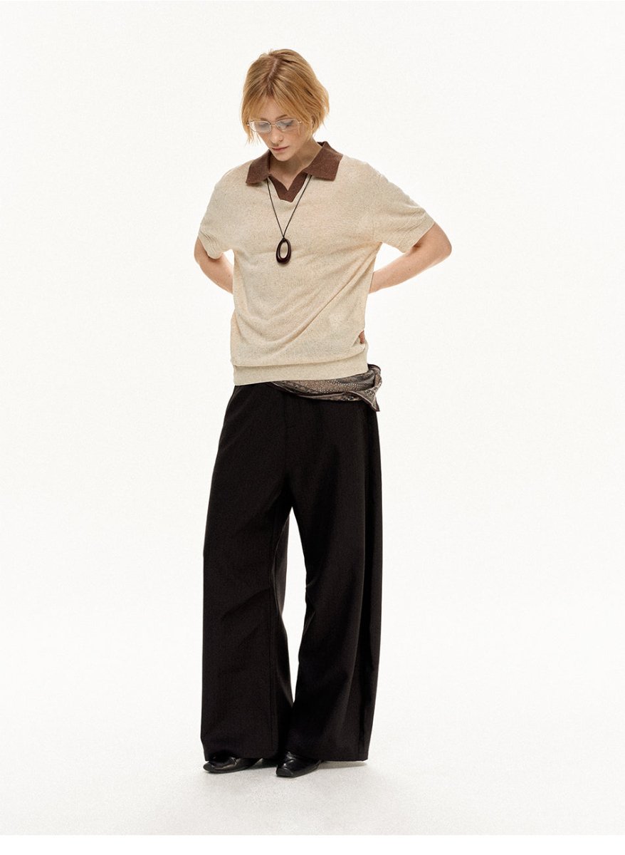 MADWITCH VINTAGE STRIPE WIDE TROUSERS CK6893 - MadWitch Store