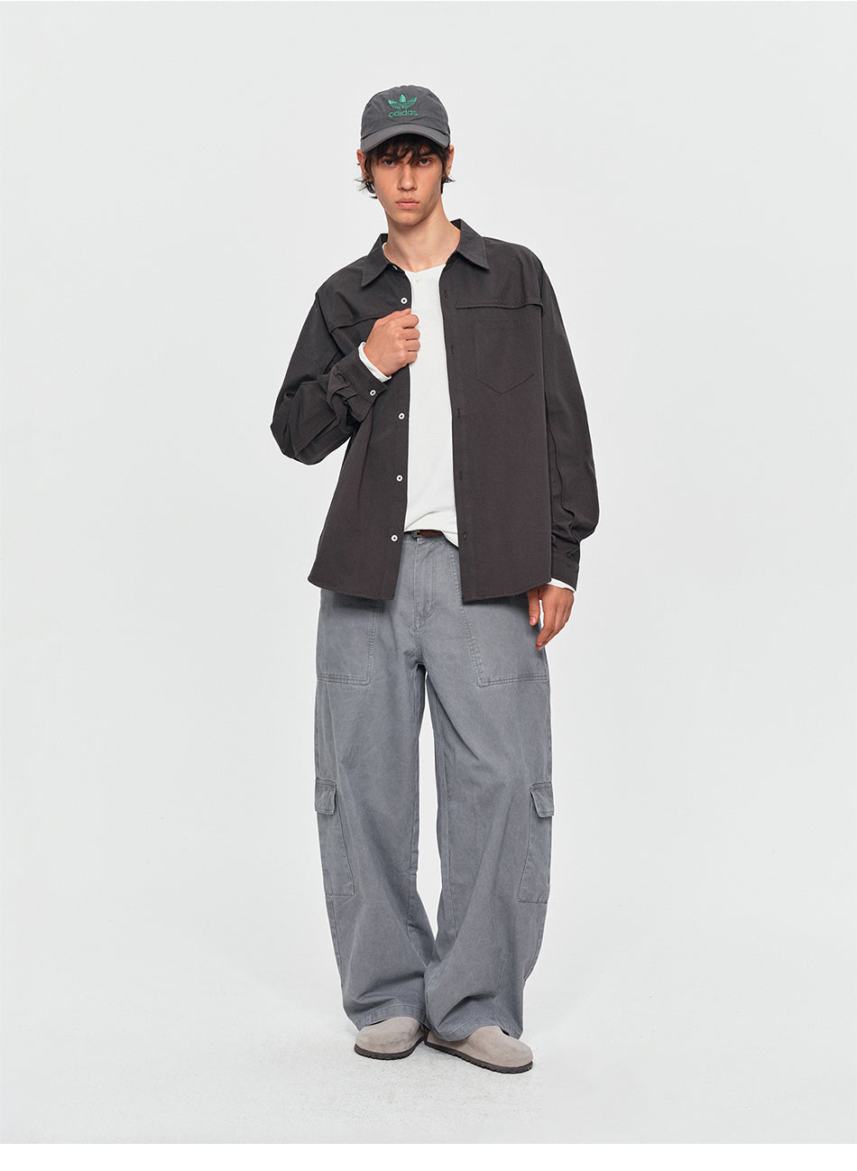 MADWITCH DECONSTRUCTED LOOSE SHIRT #RC151