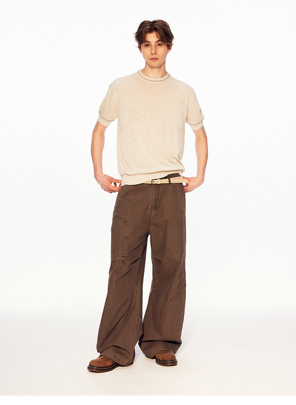 MADWITCH HERITAGE LINEN BLEND TEE #27495