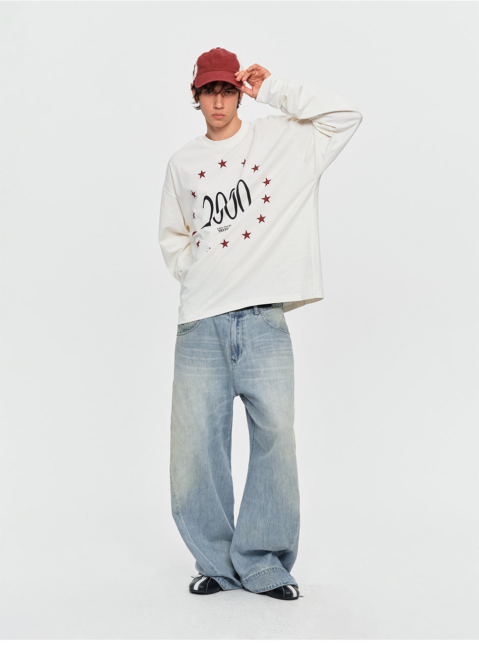 MADWITCH Y2K STAR GRAPHIC TEE #27582