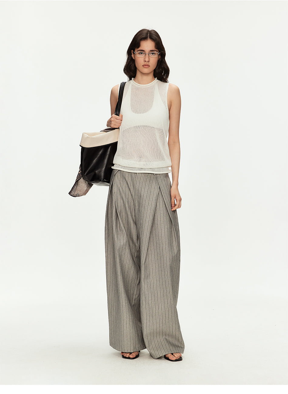 MADWITCH MESH SLEEVELESS TOP #MYCB019