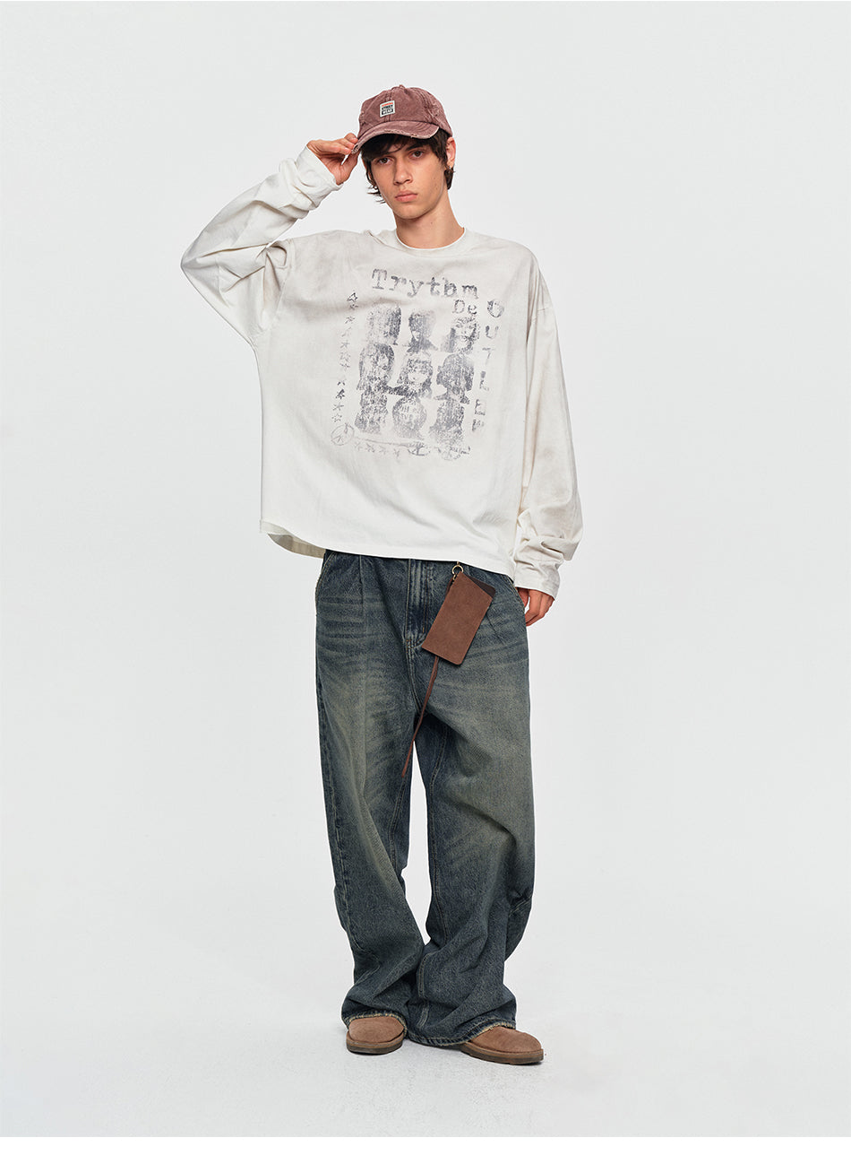 MADWITCH VINTAGE PORTRAIT GRAPHIC TEE #27553